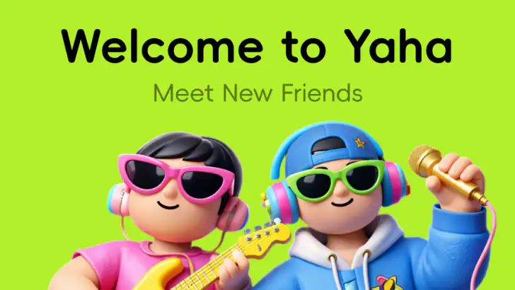 Yaha - Voice Chat Party&Games feature graphic