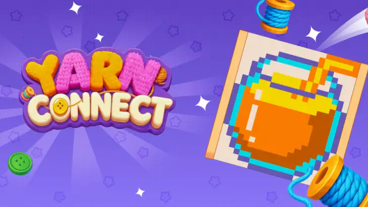 Yarn Connect: Cozy Puzzle feature graphic