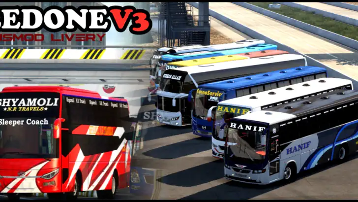 Zedone V3 Bus Mod Livery feature graphic