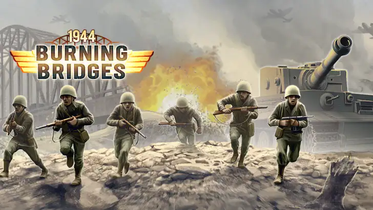 1944 Burning Bridges Premium feature graphic