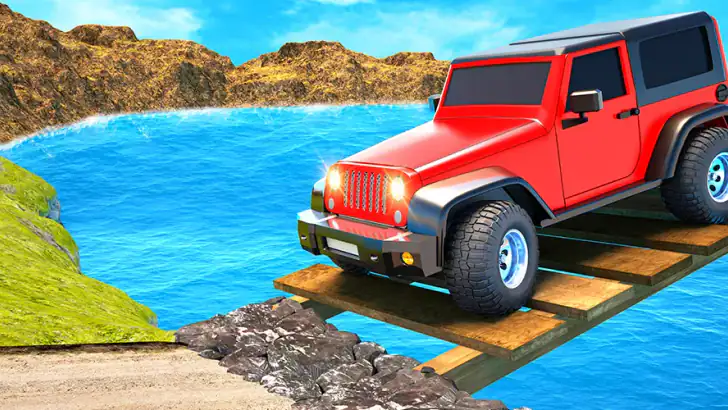 4x4 Suv Jeep Driving Simulator feature graphic