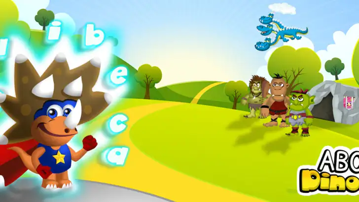 ABC Dinos: Kinder lernen lesen feature graphic