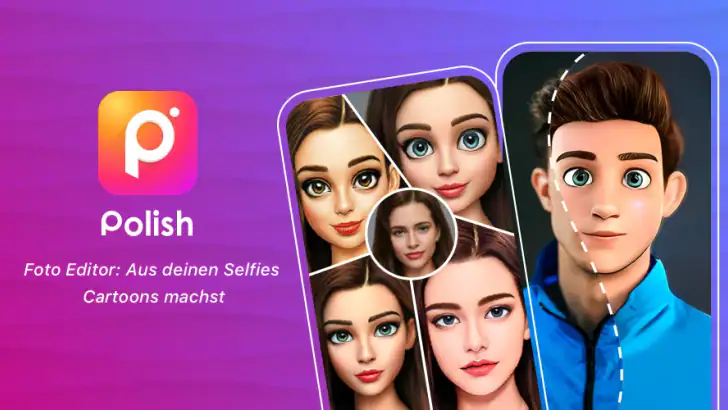 AI Bilder Bearbeiten - Polish feature graphic
