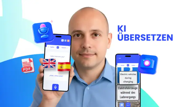 AI Cam Translate: Text, Stimme feature graphic