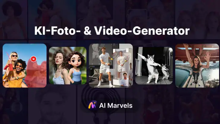 AI Marvels - AI Photo & Video feature graphic
