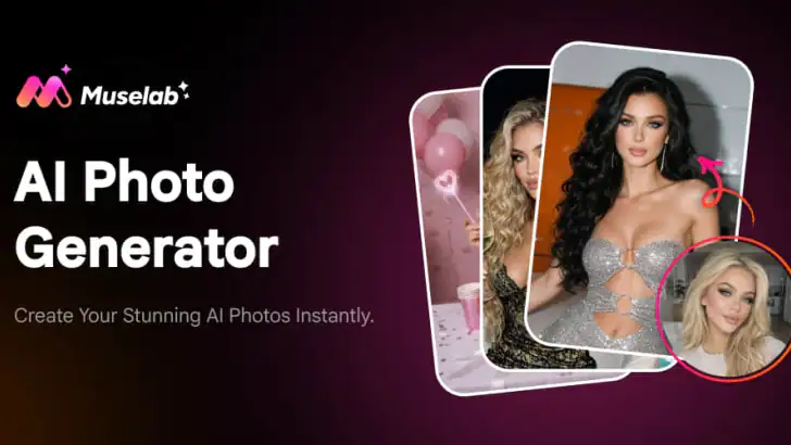 AI Photo Generator: Muselab AI feature graphic