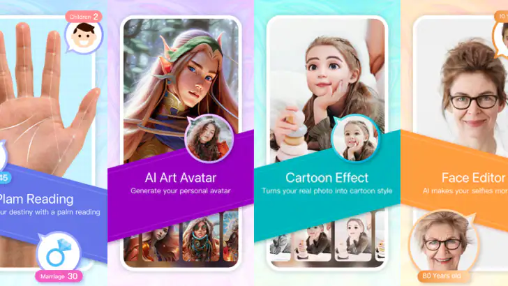 AiNow: AI Avatar & Palm Reader feature graphic