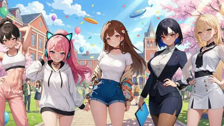 Anime Dating Sim: Waifu Love feature graphic