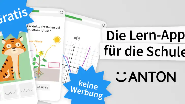 ANTON - Lernen - Schule feature graphic