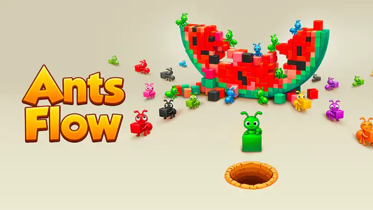 Ants Flow: Color Pixel Puzzle! feature graphic