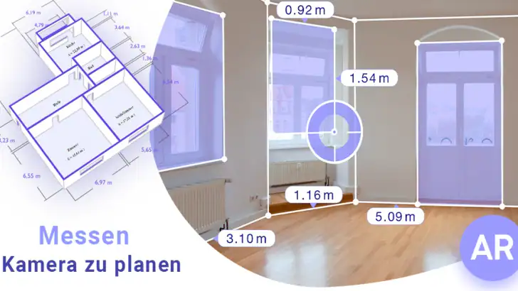 AR Plan 3D Lineal - Raumplaner feature graphic