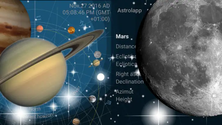 Astrolapp Live Sternkarte feature graphic