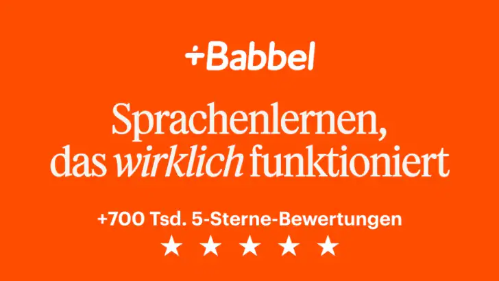 Babbel – Sprachen lernen feature graphic