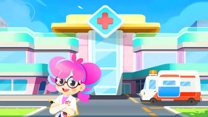 Baby Panda's Town: Spital feature graphic