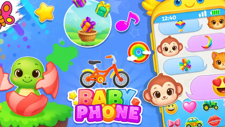 Baby Phone For Toddlers feature graphic