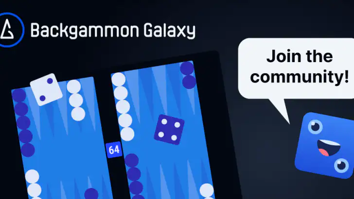 Backgammon Galaxy: Online feature graphic