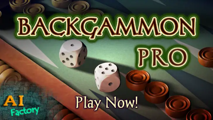 Backgammon Pro feature graphic