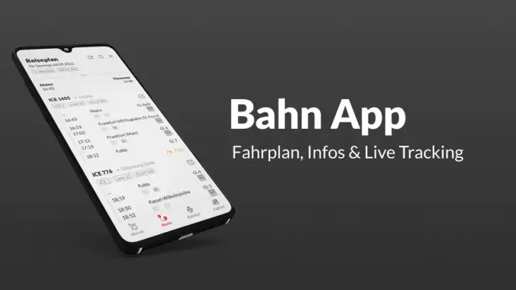 Bahn: Fahrplan & Live Tracking feature graphic