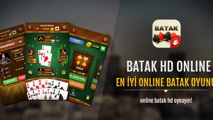 Batak Online HD - Spades feature graphic