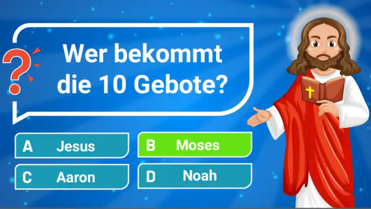 Bibel & Allgemeinwissen Quiz feature graphic