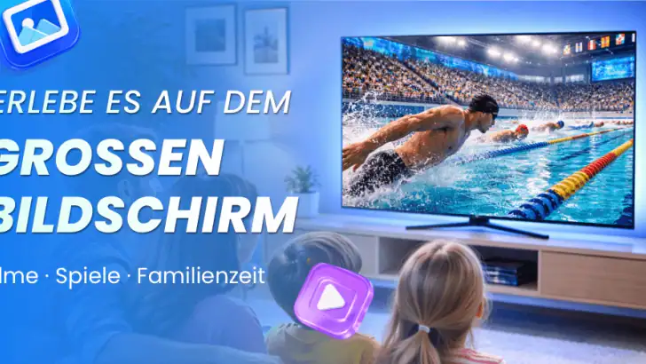 Bildschirmspiegel für Smart TV feature graphic