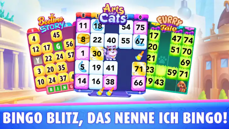 Bingo Blitz™️ – Bingo-Spiele feature graphic