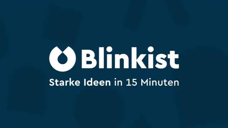 Blinkist: Buchzusammenfassung feature graphic