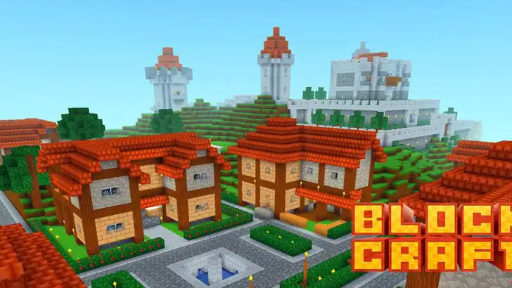 Block Craft 3D：Simulator Spiel feature graphic