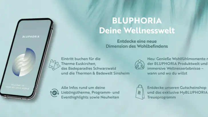 BLUPHORIA: Deine Wellnesswelt feature graphic