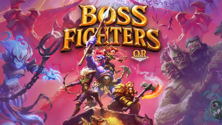 Boss Fighters QR feature graphic