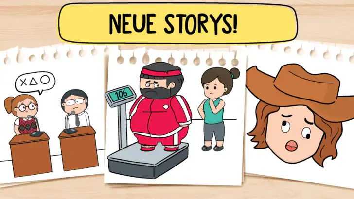 Brain Test 2: Knifflige Storys feature graphic