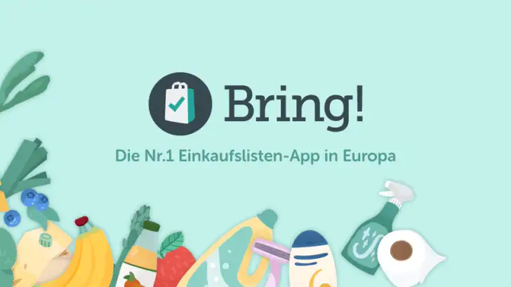 Bring! Einkaufsliste & Rezepte feature graphic