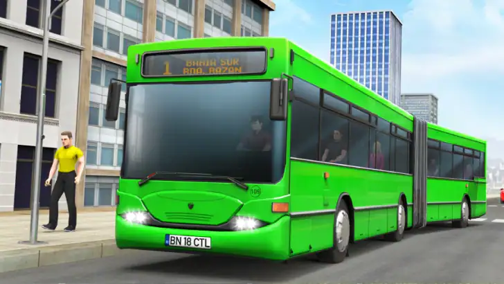 Bus Simulator : 3D Bus Games feature graphic