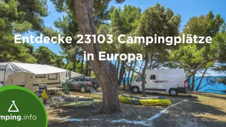 camping.info: Die CAMPING-APP feature graphic