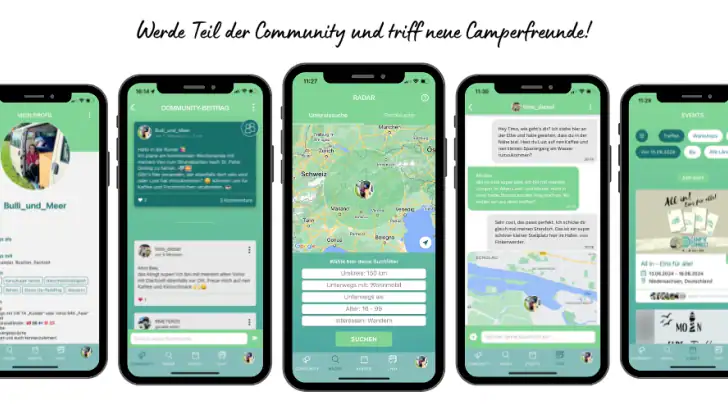Camp'n'Connect - Camperfreunde feature graphic