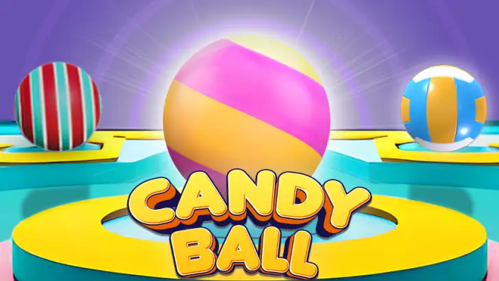 Candy Ball Run - Rolling Games feature graphic