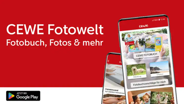CEWE Fotowelt: Fotobuch & mehr feature graphic