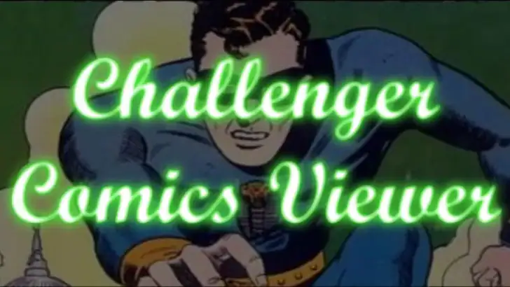 Challenger Comics Viewer feature graphic