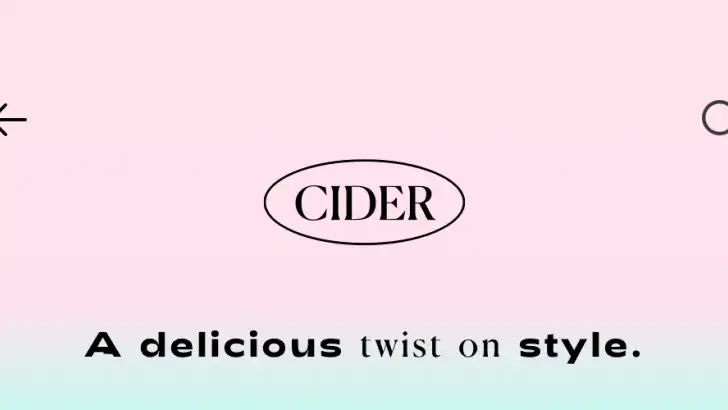 CIDER – Kleidung und Mode feature graphic
