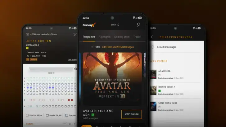 CinemaxX – Dein Kinoprogramm feature graphic