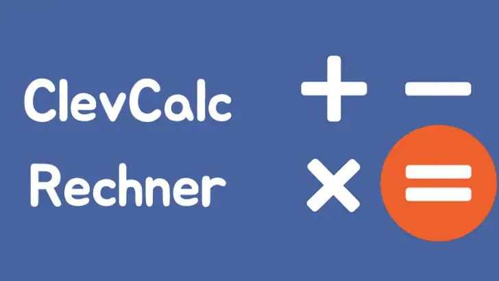 ClevCalc - Taschenrechner feature graphic