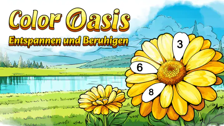 Color Oasis - Color by Number feature graphic