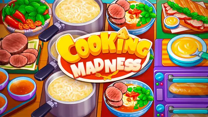 Cooking Madness: Kochspiel feature graphic