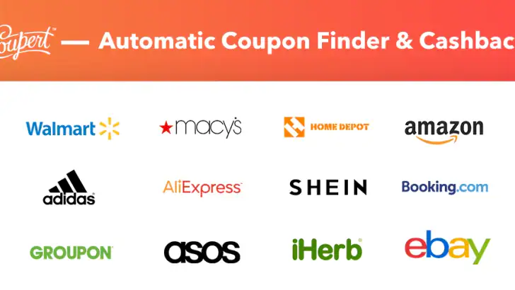 Coupert - Coupons & Cash Back feature graphic