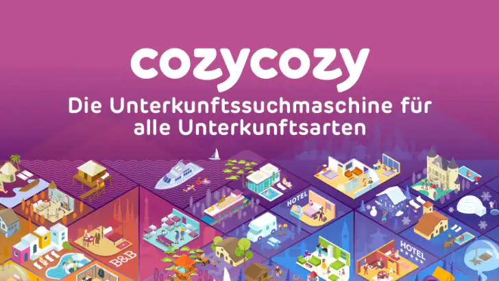 Cozycozy: Alle Unterkünfte feature graphic
