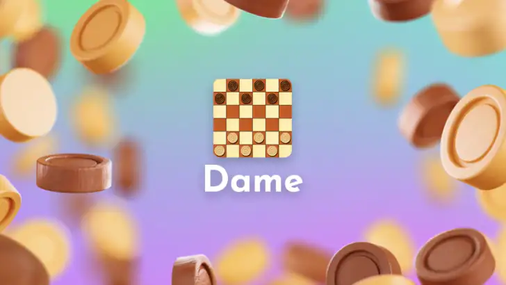 Dame - 2 spieler feature graphic