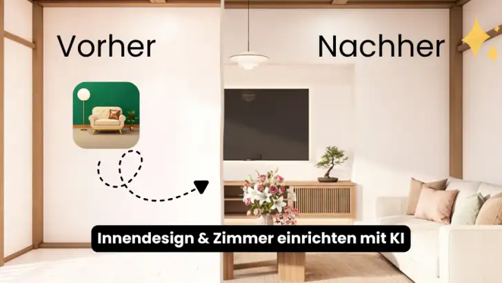 DecorAI: KI Zimmer Raumplaner feature graphic