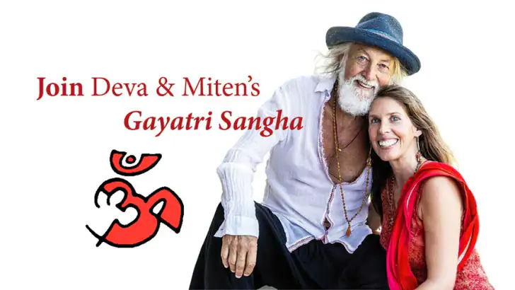 Deva & Miten’s Gayatri Sangha feature graphic