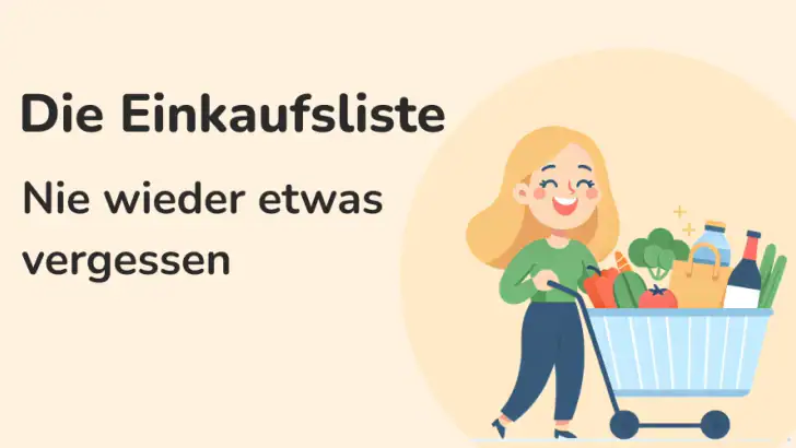 Die Einkaufsliste feature graphic