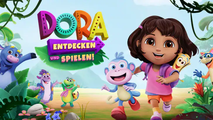 Dora: Entdecken und Spielen! feature graphic